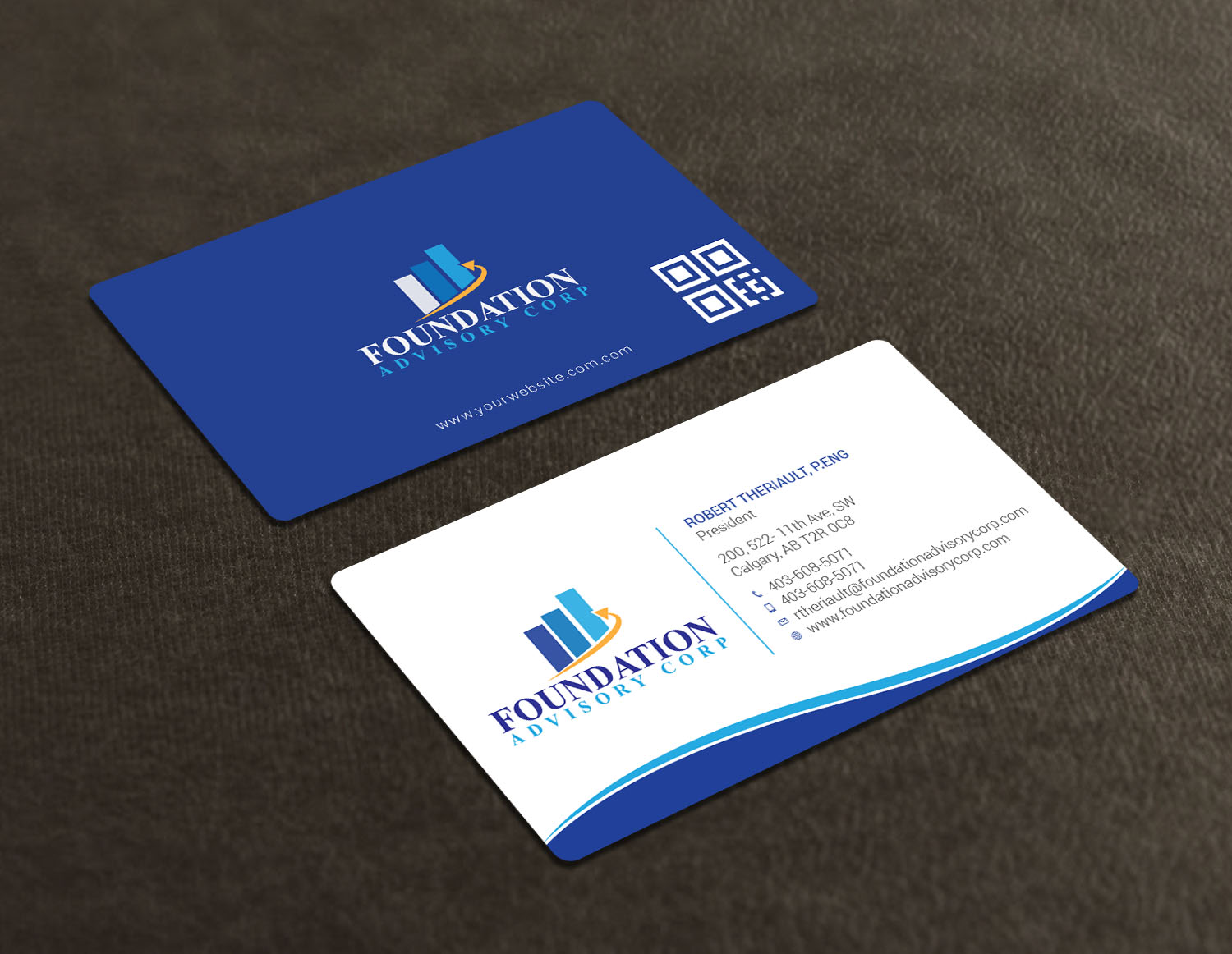 Business Card Design by Tripti Ranjan Gain for Copperwood Ventures Inc. | Design #17228747