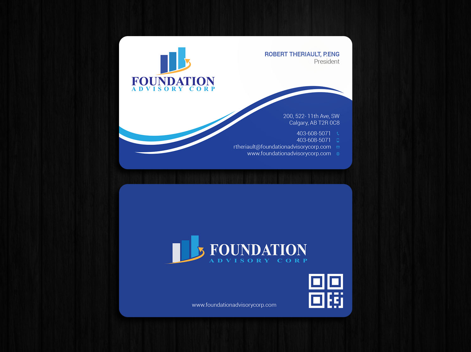 Diseño de Tarjeta de Presentación por Tripti Ranjan Gain para Copperwood Ventures Inc. | Diseño #17228753