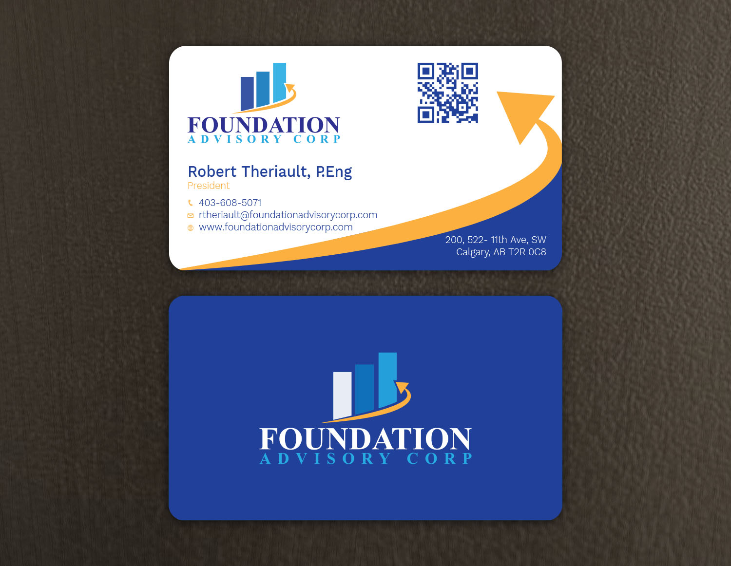 Business Card Design by Tripti Ranjan Gain for Copperwood Ventures Inc. | Design #17229364
