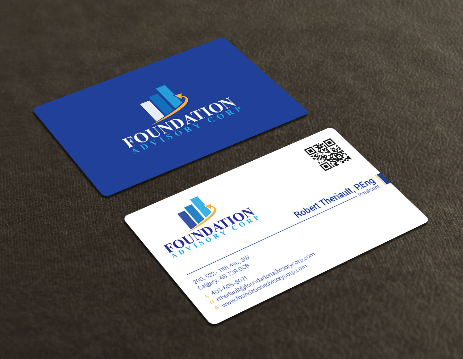 Business Card Design by Tripti Ranjan Gain for Copperwood Ventures Inc. | Design #17229372