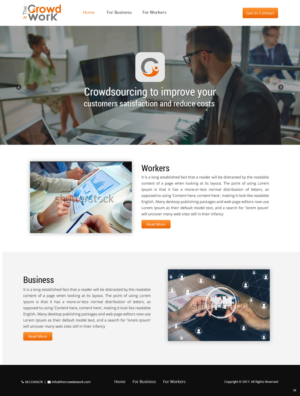 Web Design by pb for this project | Design: #16986340