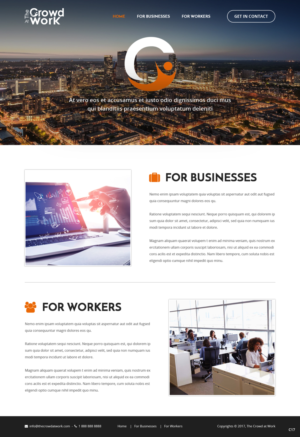 Web Design by pb for this project | Design: #16986348