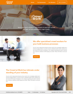 Web Design by pb for this project | Design: #16986352