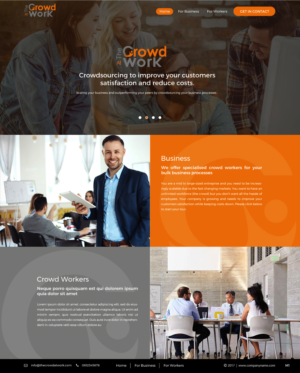 Web Design by pb for this project | Design: #16986358