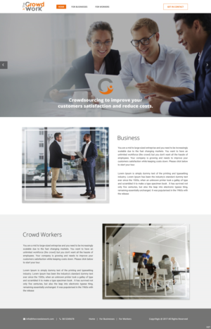 Web Design by pb for this project | Design: #16986362