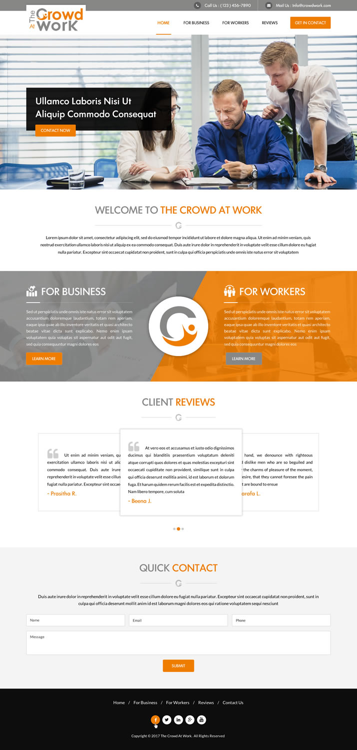 Web Design by Sbss for this project | Design: #16962135