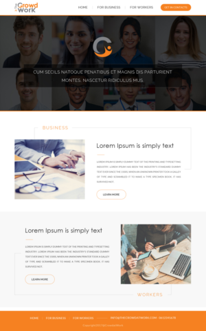 Web Design by Dream Logo Design for this project | Design: #16964022