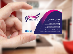 Business Card Design by Creations Box 2015 for Thorne Experience | Design: #16952139