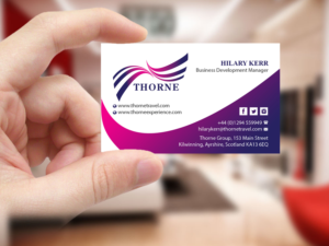 Business Card Design by Creations Box 2015 for Thorne Experience | Design: #16952143