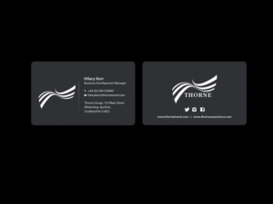 Diseño de Tarjeta de Presentación por Creations Box 2015 para Thorne Experience | Diseño: #16962019