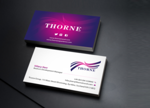 Diseño de Tarjeta de Presentación por Creations Box 2015 para Thorne Experience | Diseño: #16962021