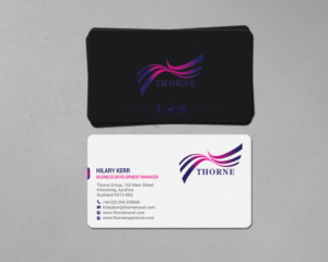 Business Card Design by chandrayaan.creative for Thorne Experience | Design: #16957082