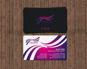 Business Card Design by chandrayaan.creative for Thorne Experience | Design: #16957401
