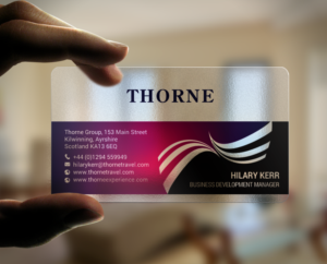 Business Card Design by chandrayaan.creative for Thorne Experience | Design: #16957529