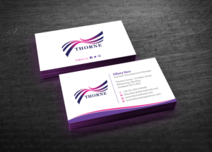 Business Card Design by design_C. for Thorne Experience | Design: #17059322
