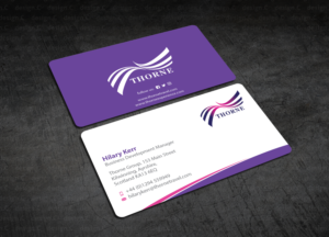 Business Card Design by design_C. for Thorne Experience | Design: #17060074