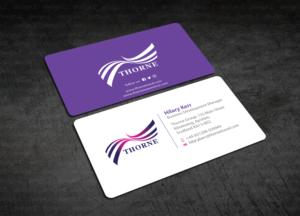 Business Card Design by design_C. for Thorne Experience | Design #17060085