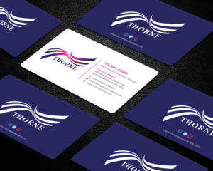 Business Card Design by Tripti Ranjan Gain for Thorne Experience | Design: #17009338