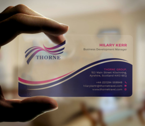 Business Card Design by Tripti Ranjan Gain for Thorne Experience | Design: #17009369