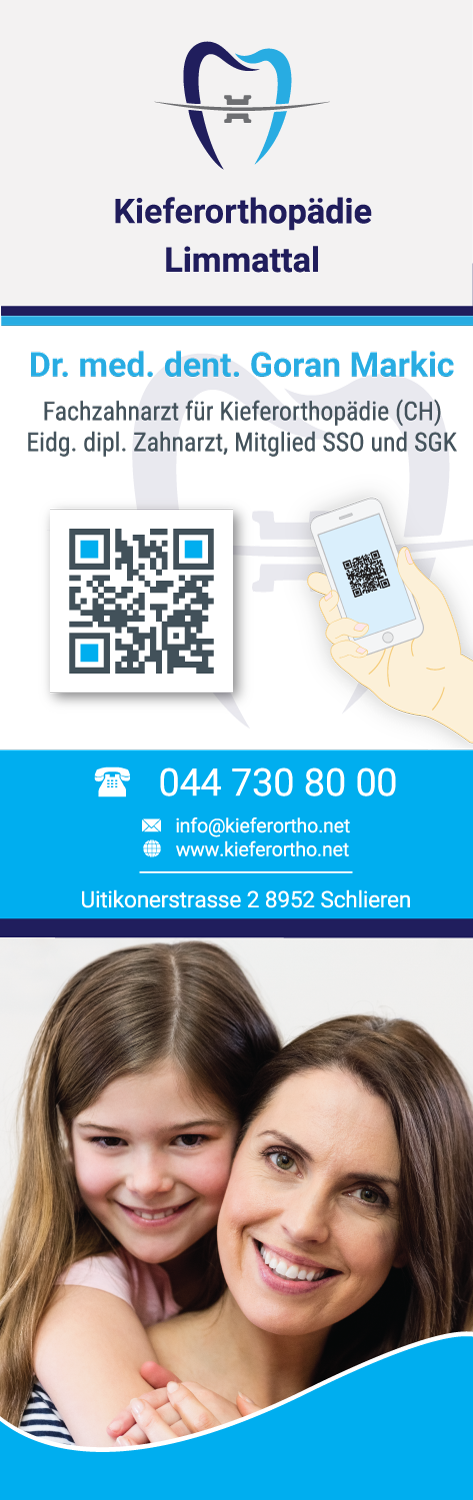 Graphic Design by Kristina Andonoff for Kieferorthopädie Limmattal GmbH | Design #17363407