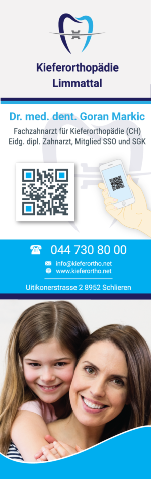 Graphic Design by Kristina Andonoff for Kieferorthopädie Limmattal GmbH | Design: #17363407