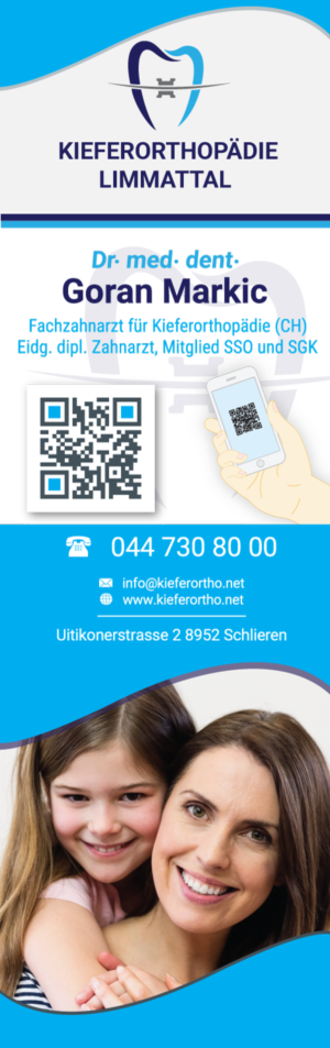 Graphic Design by Kristina Andonoff for Kieferorthopädie Limmattal GmbH | Design: #17364029