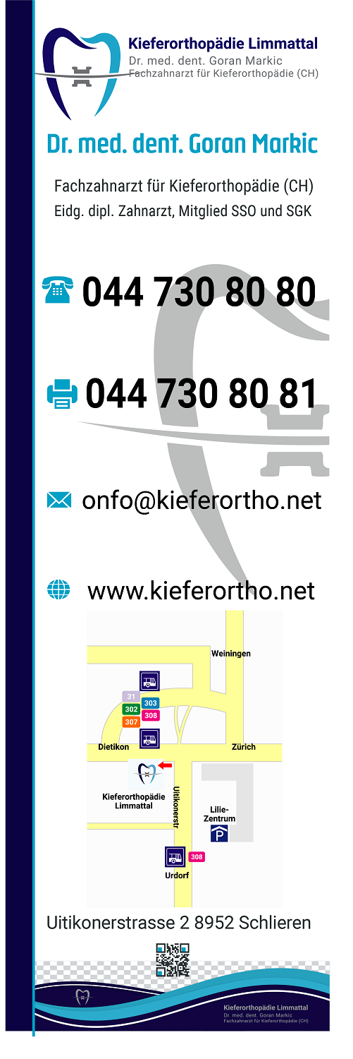 Graphic Design by Grebowiec Peter for Kieferorthopädie Limmattal GmbH | Design #17323268