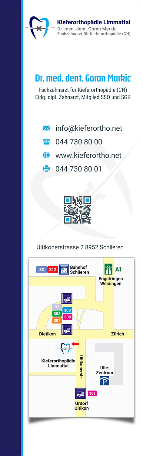 Graphic Design by Denise for Kieferorthopädie Limmattal GmbH | Design #17330826