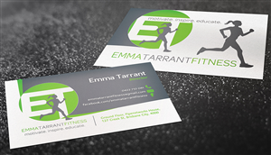 Personal Training Business Card Design | Diseño de Tarjeta de Presentación por creationz2011