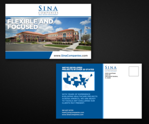 Postkarten-Design von Designers Hub für Sina Companies LLC | Design: #17127269