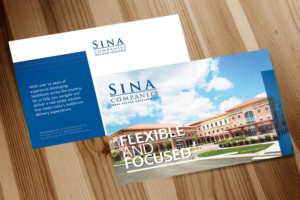 Diseño de Postal por banedsgn para Sina Companies LLC | Diseño: #17016544