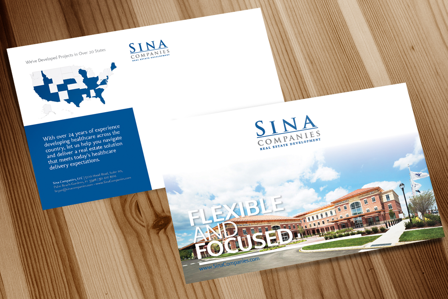 Design de Carte Postale par banedsgn pour Sina Companies LLC | Design #17127622