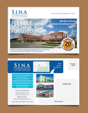Design de Carte Postale par meet007 pour Sina Companies LLC | Design : #17033757