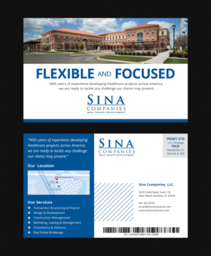 Postcard Design by designhero for Sina Companies LLC | Design: #17017867