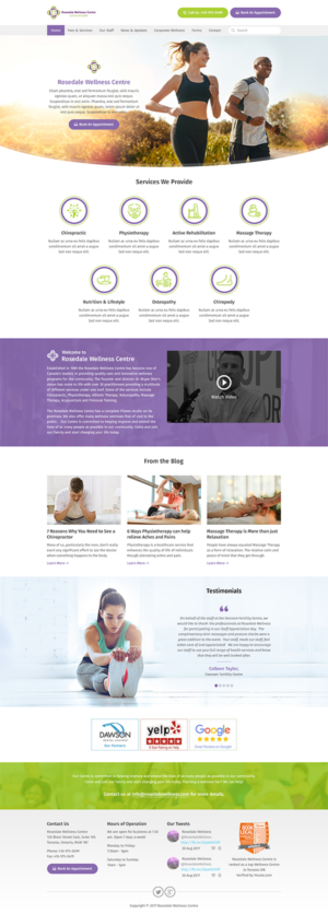 Web Design by RupalTechno for this project | Design: #17022314