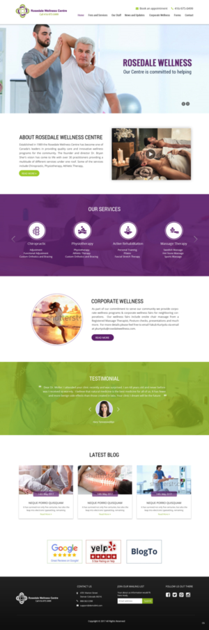 Web Design by pb for this project | Design: #16995892