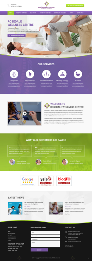 Web Design by pb for this project | Design: #16995894