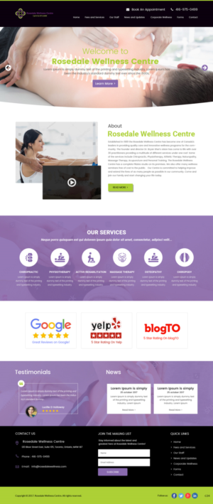 Web Design by pb for this project | Design: #16995896