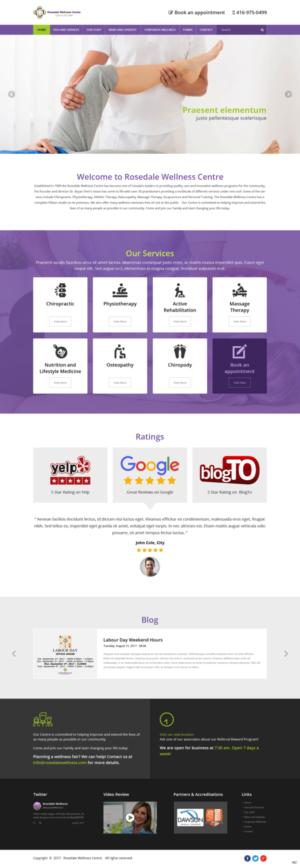 Web Design by pb for this project | Design: #16995901