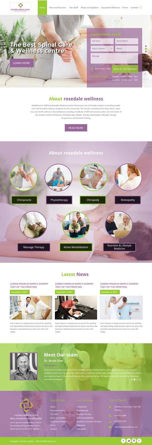 Web Design by rightway for this project | Design #17027544