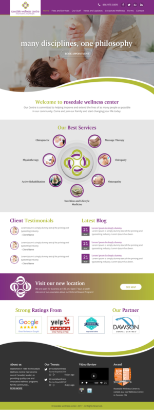 Web Design by rightway for this project | Design: #17027550