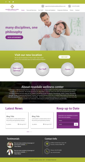 Web Design by rightway for this project | Design: #17027551