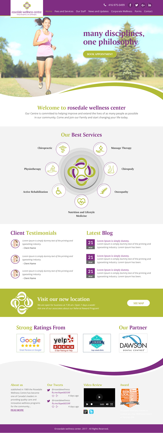 Web Design by rightway for this project | Design #17113428
