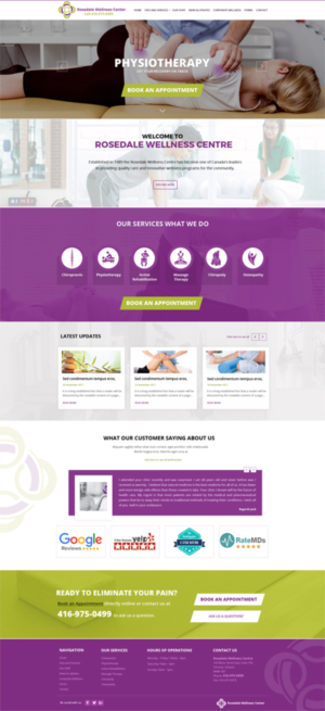 Web Design by Himanshi10 for this project | Design #17018841