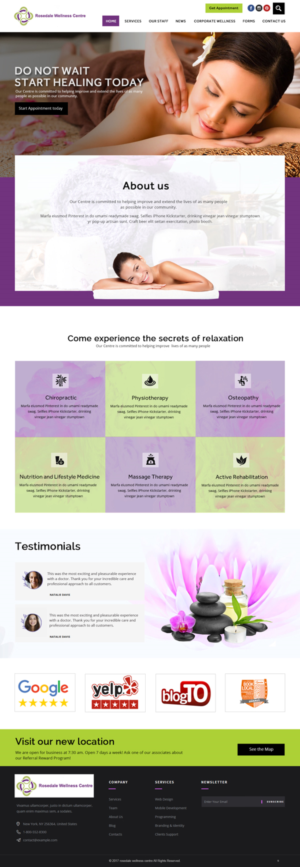 Web Design by Xclusive Designers for this project | Design: #16987948