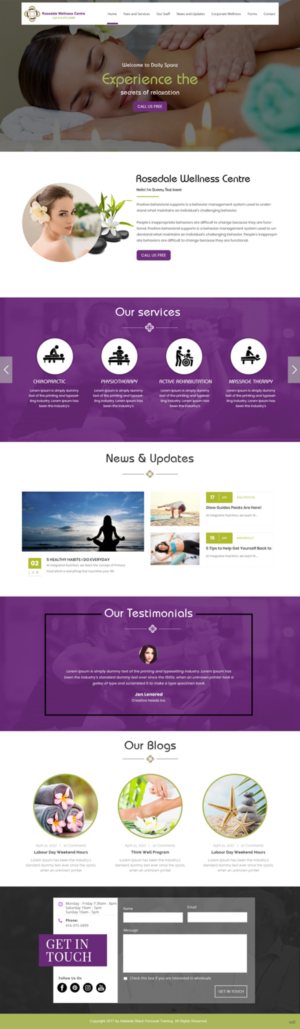 Web Design by Xclusive Designers for this project | Design: #16990662