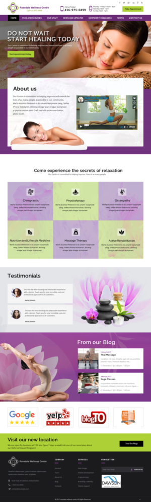 Web Design by Xclusive Designers for this project | Design: #16990753