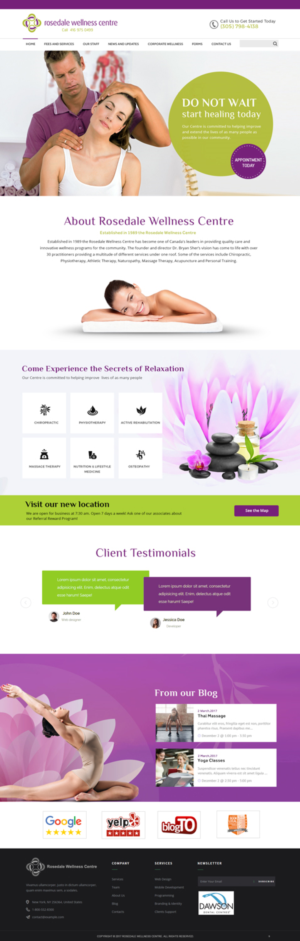 Web Design by Xclusive Designers for this project | Design: #16990808