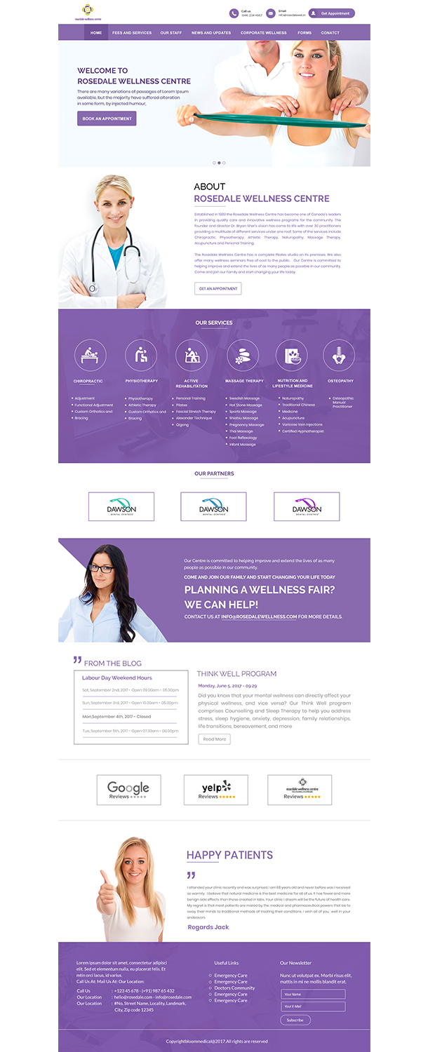 Web Design by Lourde Xavier for this project | Design #17024824
