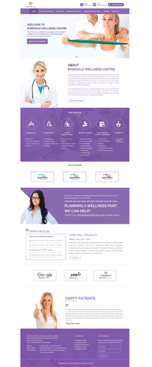 Web Design by Lourde Xavier for this project | Design: #17024824